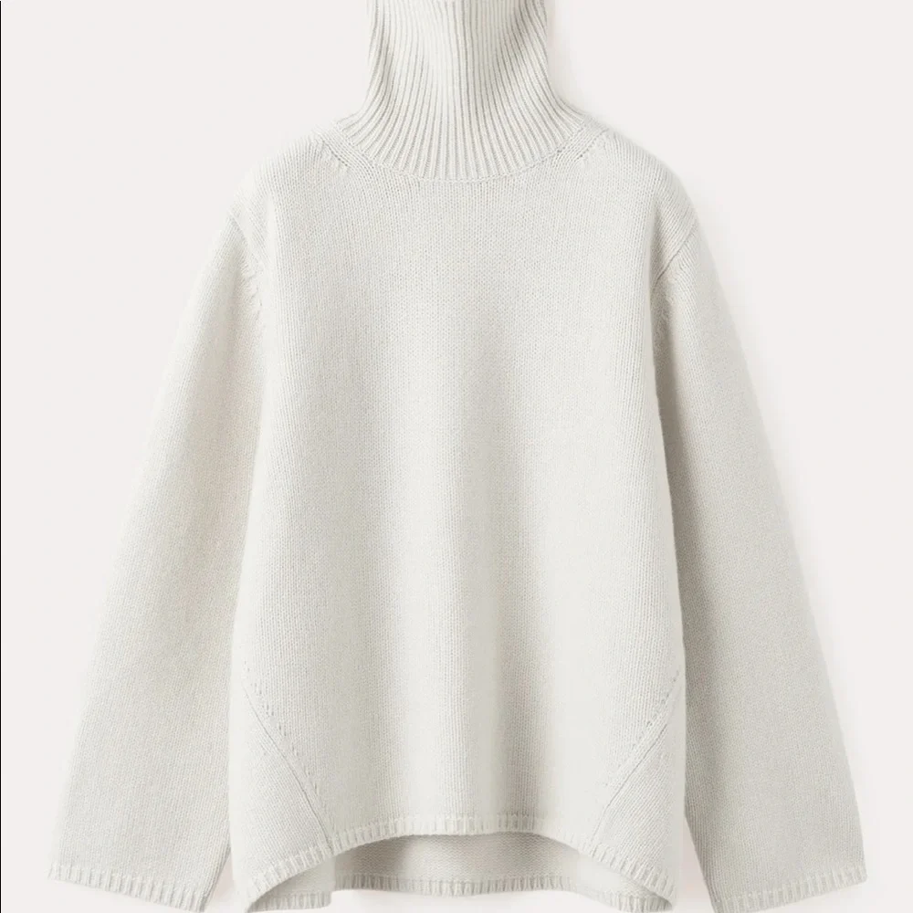 Toteme brand new white wool cashmere sweater - Picture 7 of 12